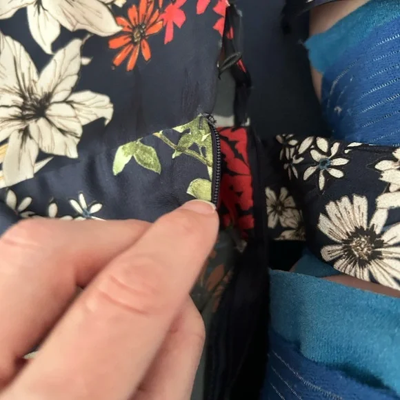 Zara Dark Floral Jumpsuit - Picture 4 of 9